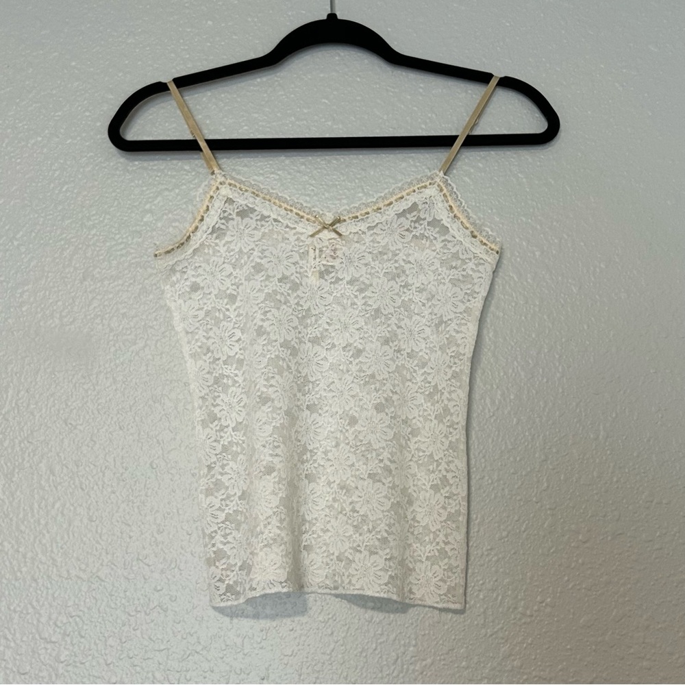 Abercrombie Y2K Lace Cami